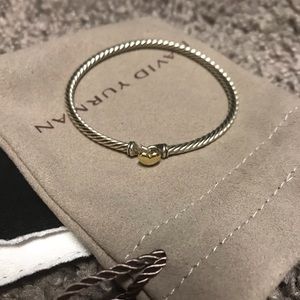 David Yurman Cable Collectibles Heart Bracelet